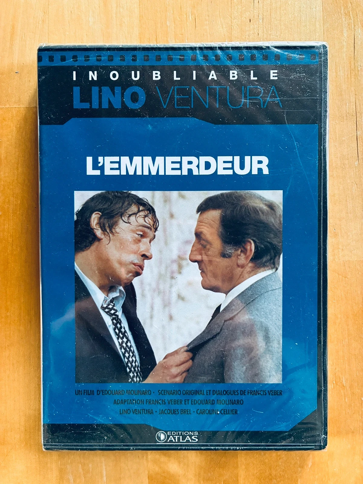 DVD L’emmerdeur Lino Ventura Jacques Brel.